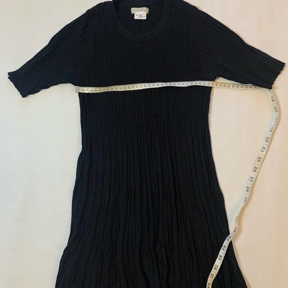 Cooperative Black Dress Mini Flowy Skater Size XS - Picture 4 of 7